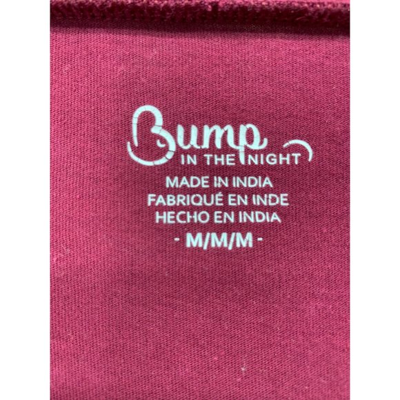 Bump Robe, Medium, Maroon, maternity - Picture 2 of 4